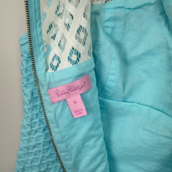 Lilly Pulitzer Women's Vandalia Shift Dress Size 10 - Picture 8 of 10